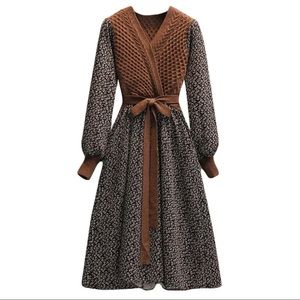 🎁 The Jocqueline Boho Sweater Dress